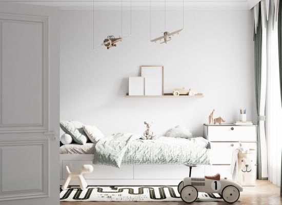 vaiko kambario interjeras