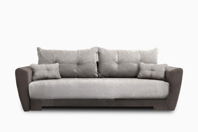 sofa lova vienna rusvai pilka