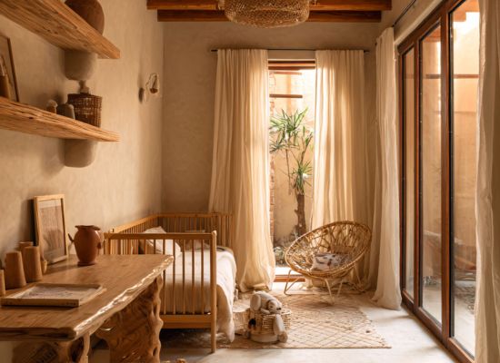 rustic stilius