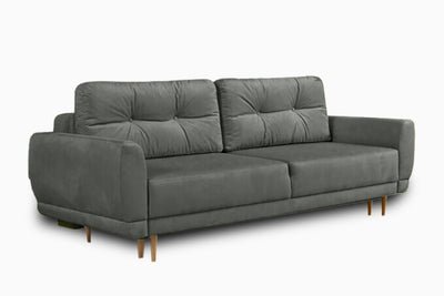sofa lova cali tamsiai pilka