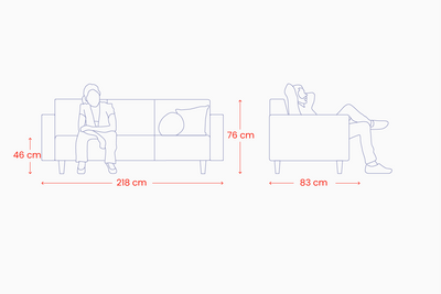 Sofa-lova Mena ismatavimai