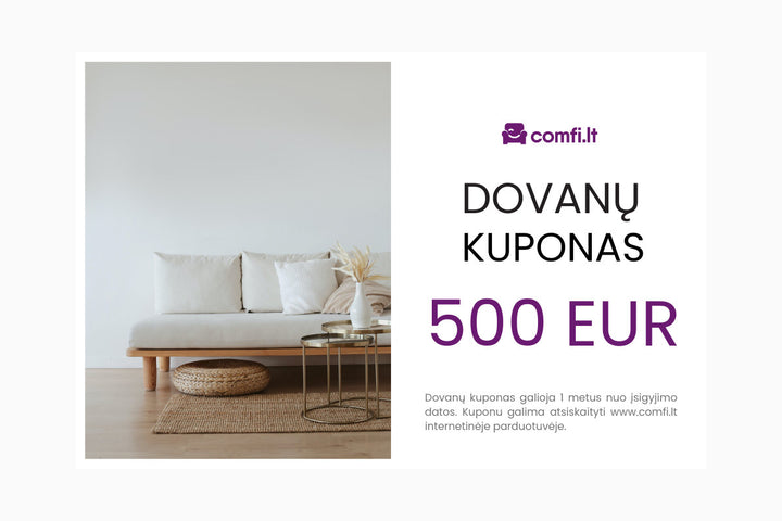 Comfi Dovanų kuponas