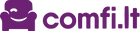 comfi baldai internetu logo logotipas