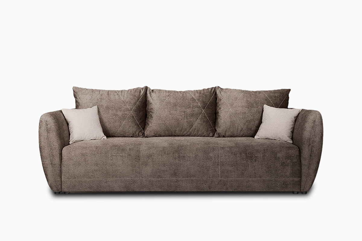 sofa lova crit sviesiai ruda