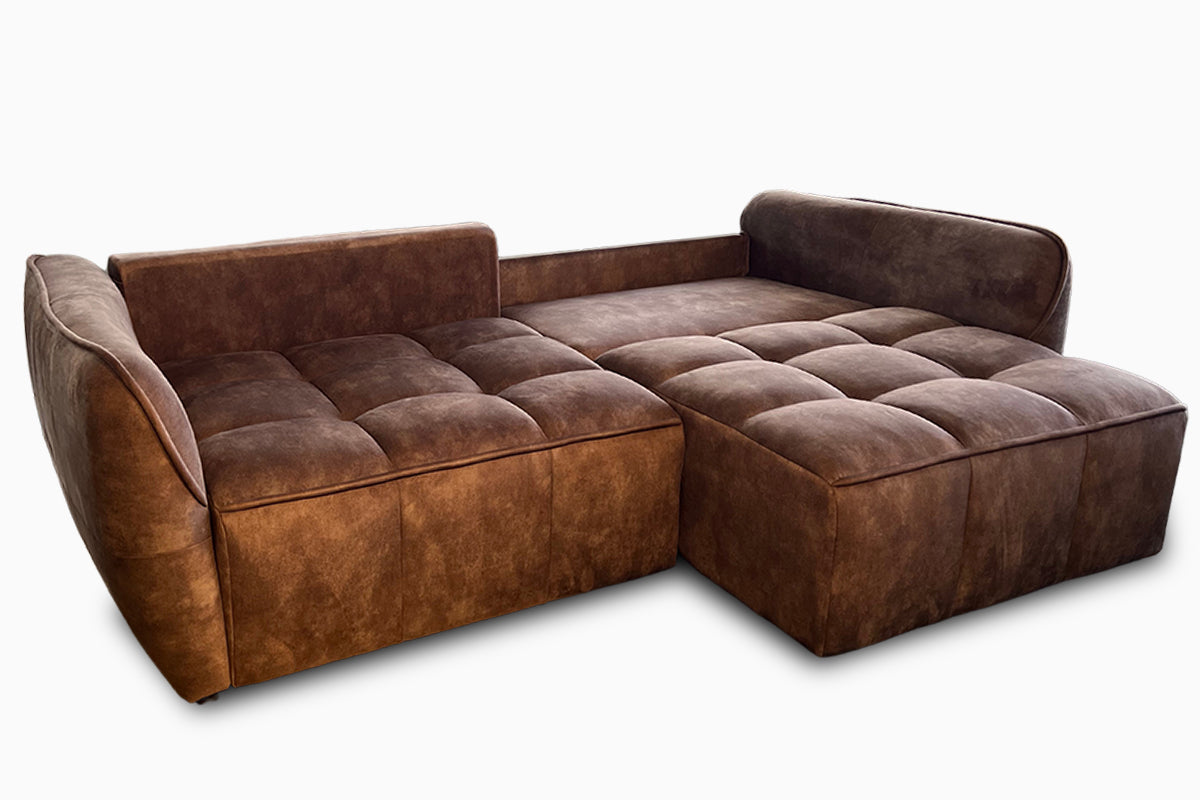 sofa lova bombay kavos ruda miegama dalis