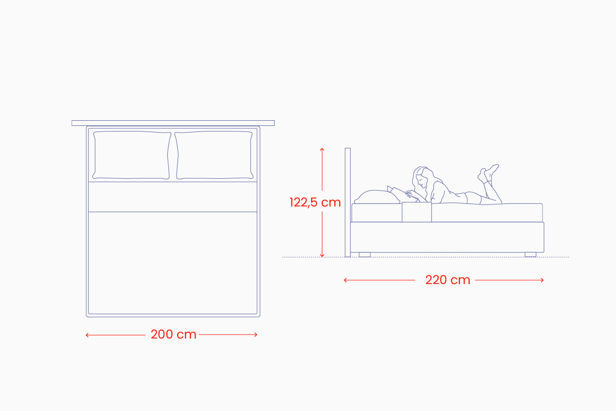 lova konstanta lux 200 ismatavimai