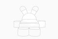 vaikiska lova lovely bunny