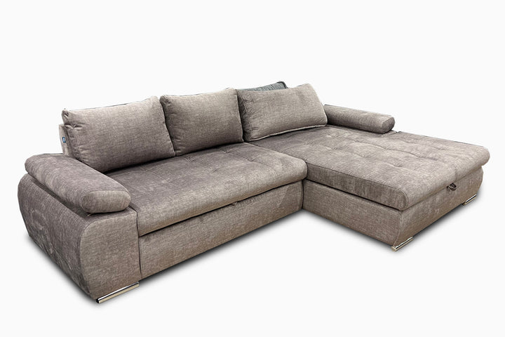 minkstas kampas ferno II desininis taupe spalvos