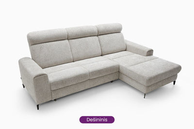 minkstas kampas nolevra desininis