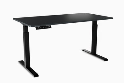 reguliuojamas darbo stalas mono ii tamsiai pilkas matinis