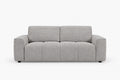 sviesiai pilka sofa lora 2s