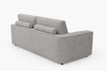 sviesiai pilka sofa lora 2s