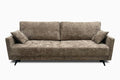 kakavines spalvos sofa lova alberona su miegama funkcija