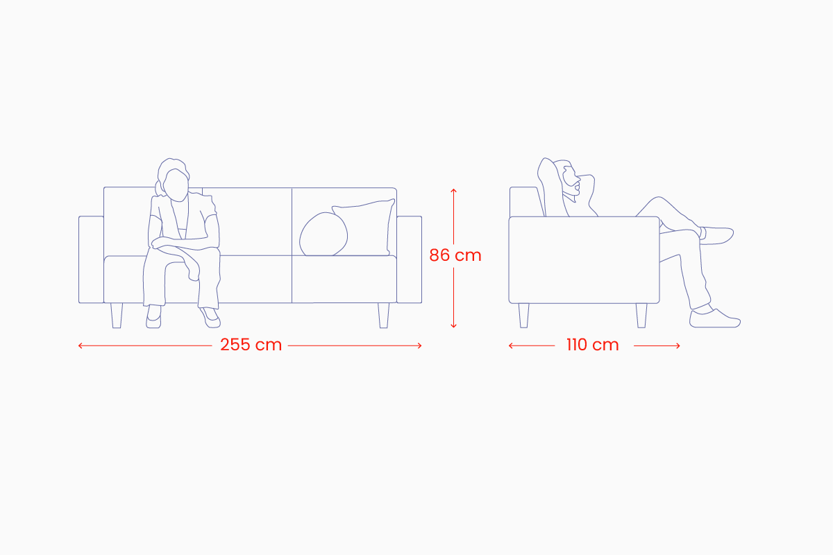 sofa lova holiday ismatavimai