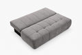 pilka sofa lova su miegama dalimi ir patalynes deze logan