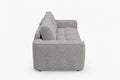 sviesiai pilka sofa lora 3s