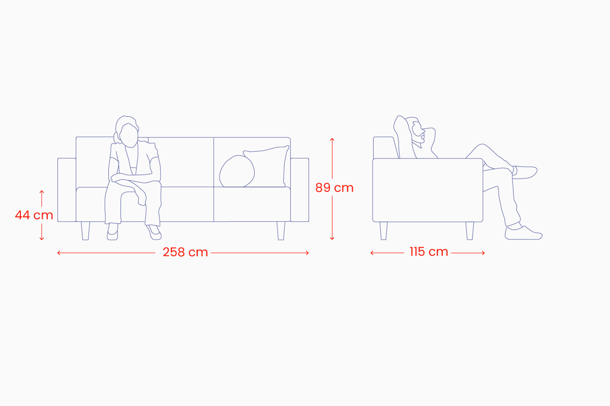 sofa lova milara ismatavimai