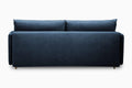 sofa lova Paris tamsiai melyna nugarele