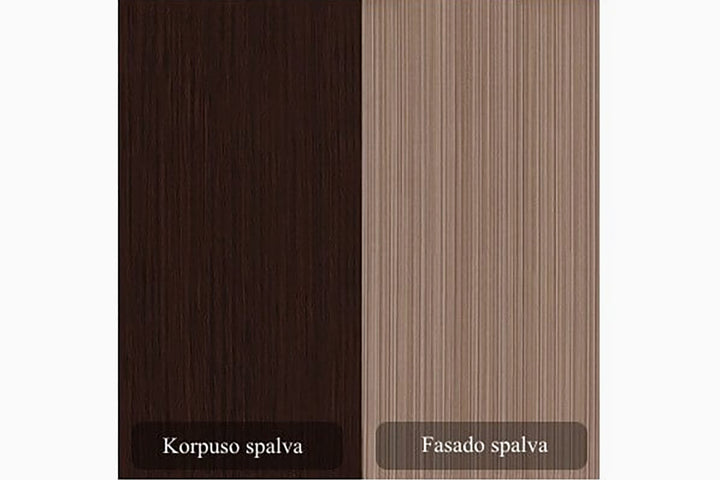 tamsiai ruda vitrina boss