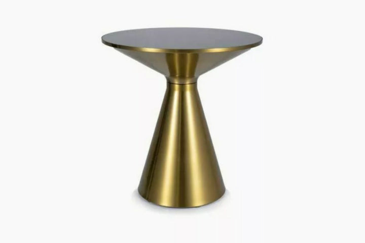 zurnalinis staliukas Gold